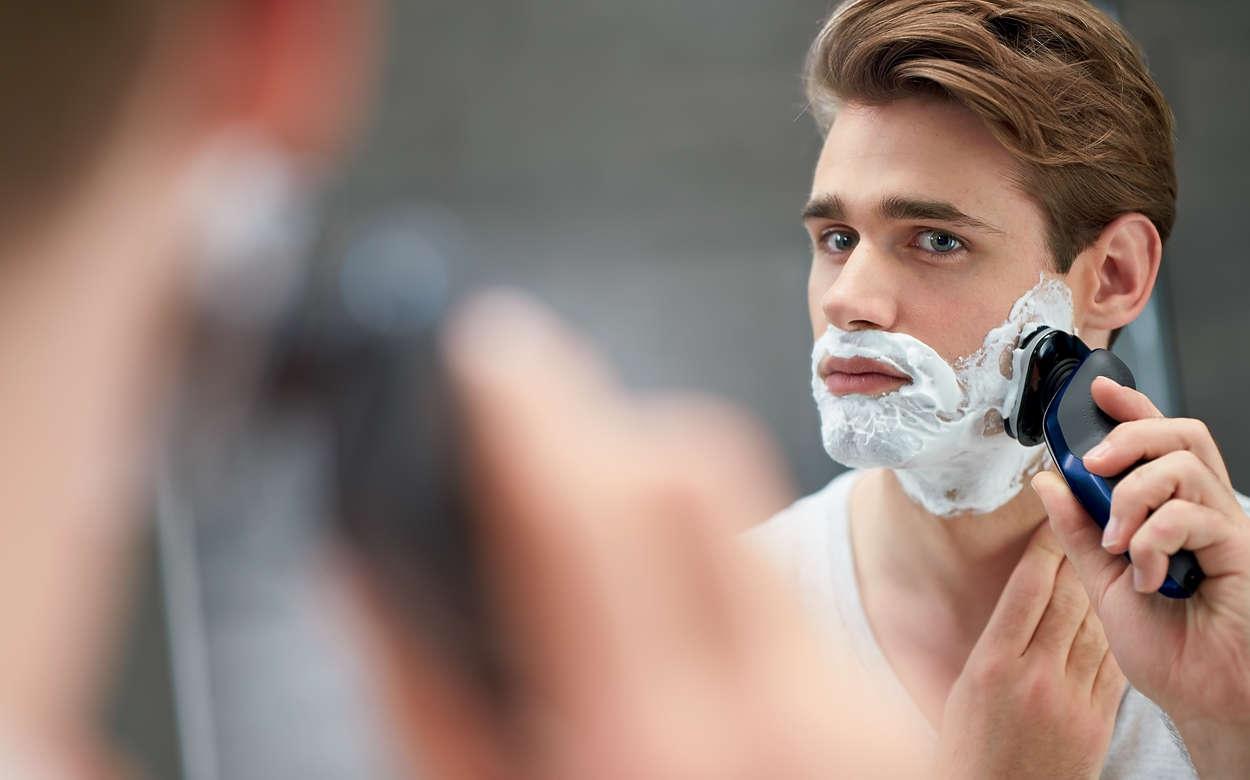 Купить Электробритва PHILIPS S5572/10 черно/синяя — Фото 6