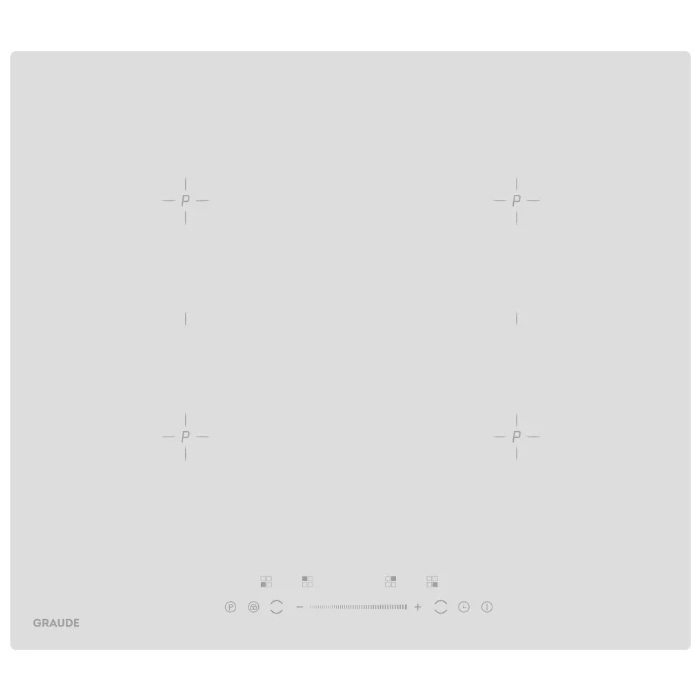 Индукционная варочная панель GRAUDE IK 60.2 BW																		 — описание, фото, цены в интернет-магазине PT Stores