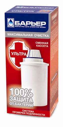 Фильтр для воды БАРЬЕР Картридж УЛЬТРА (200 л.) 1 шт																		 — описание, фото, цены в интернет-магазине PT Stores
