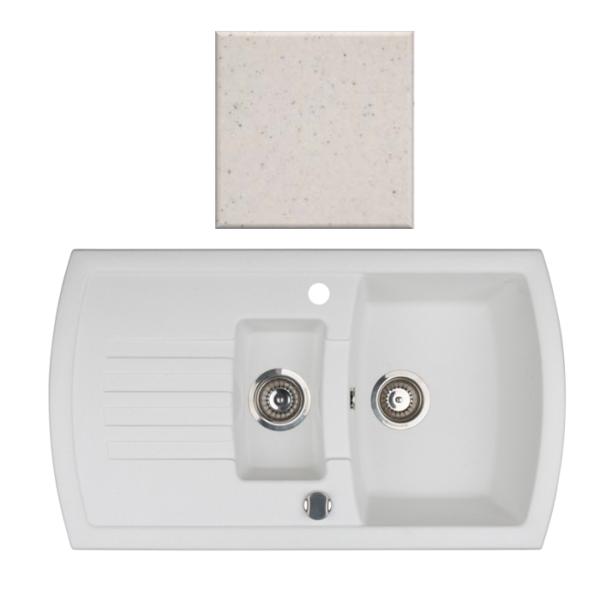 Мойка KUPPERSBERG ALBA 1,5B1D WHITE																		 — описание, фото, цены в интернет-магазине PT Stores