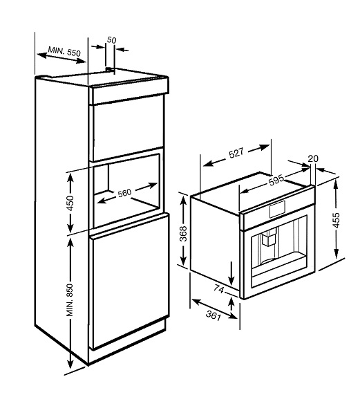 Купить Встраиваемая кофемашина SMEG CMS4101S — Фото 6