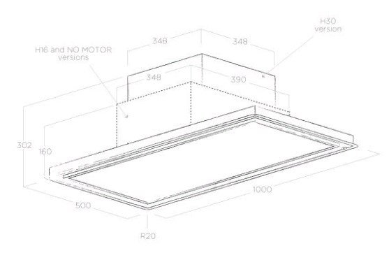 Купить Островная вытяжка ELICA SKYDOME H30 A/100 — Фото 2