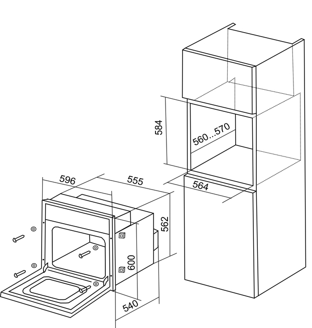 Купить Электрический духовой шкаф Electronicsdeluxe 6006.05 эшв-037 — Фото 2