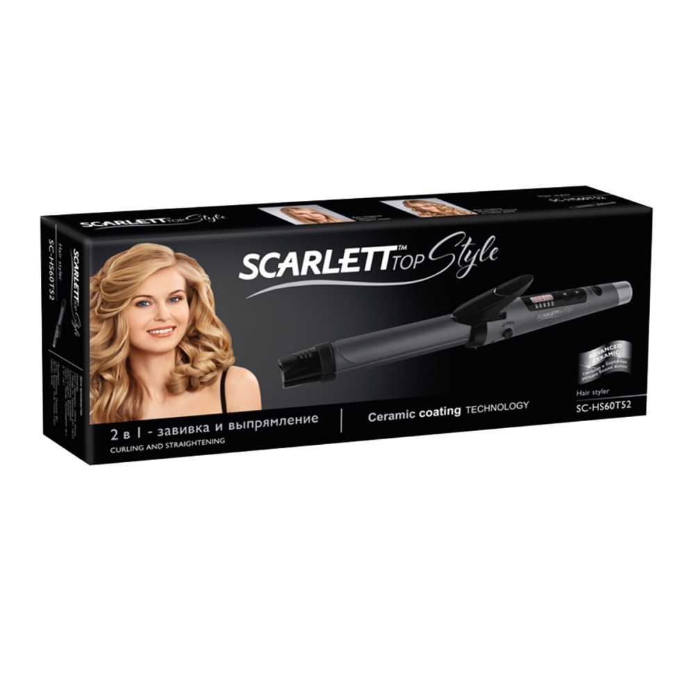 Купить Прибор для укладки волос Scarlett SC-HS60T52 серый — Фото 3