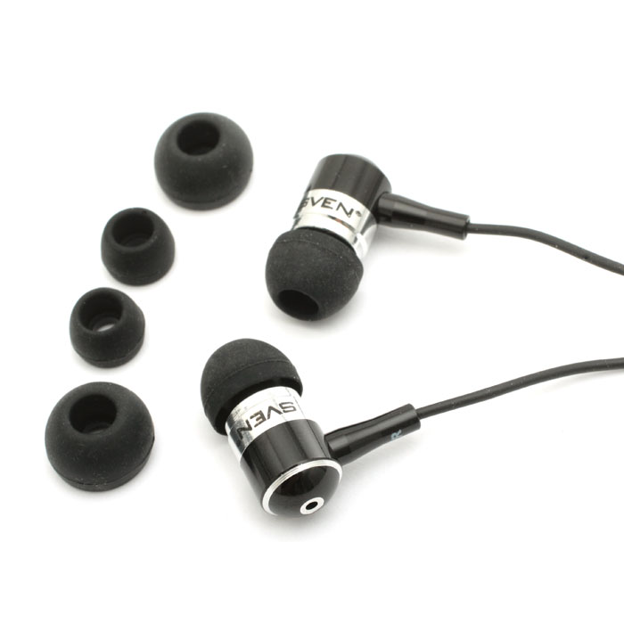 Купить Наушники SVEN SEB10BK черный, серебристый — Фото 3