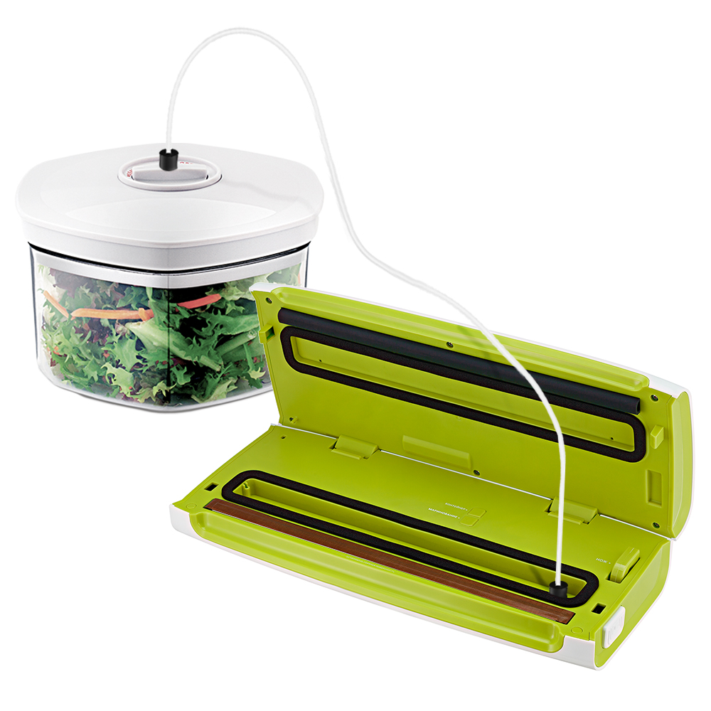 Купить Вакууматор Kitfort КТ-1511-2 белый/салатовый — Фото 3