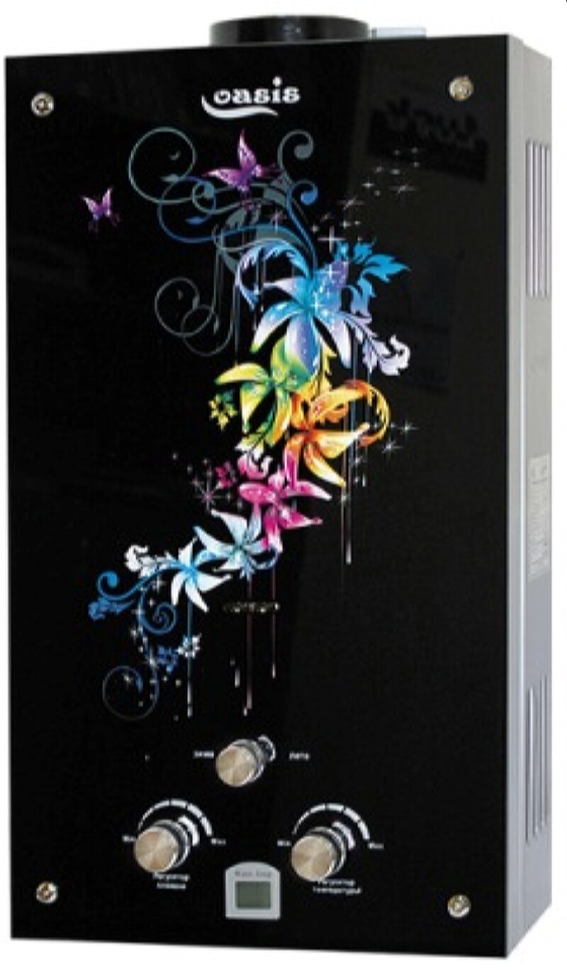 Водонагреватель газовый Oasis Glass 24 RG																		 — описание, фото, цены в интернет-магазине PT Stores