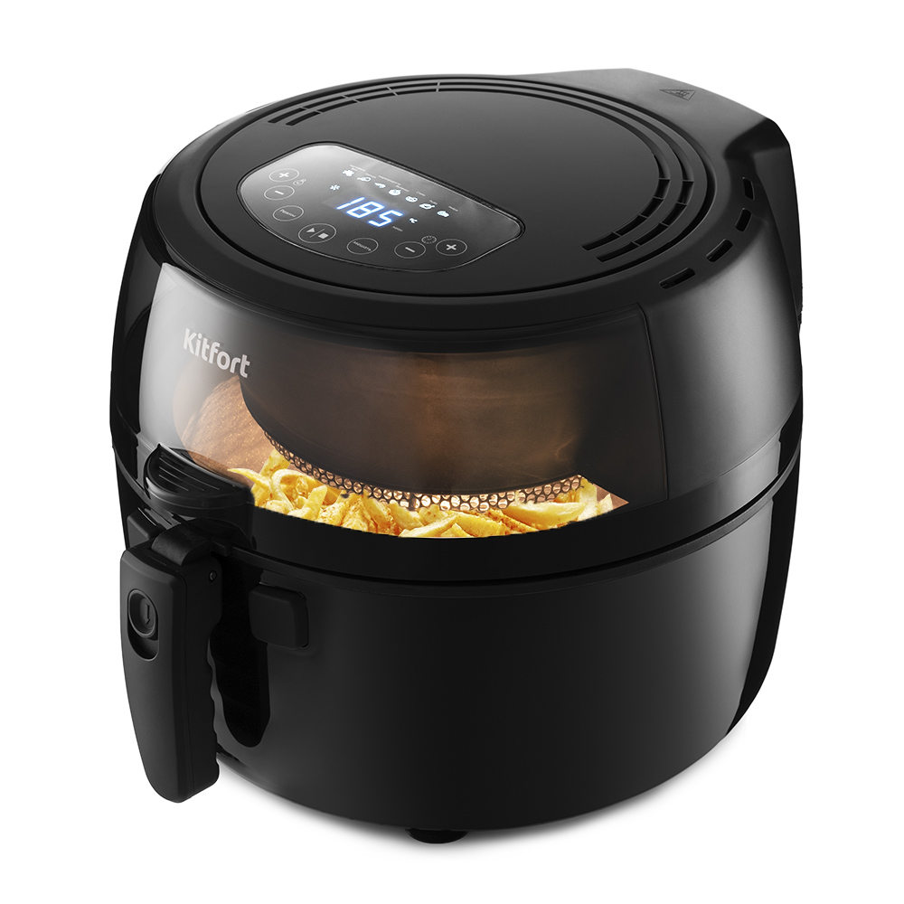 Купить Аэрогриль Kitfort KT-2214 черный — Фото 5