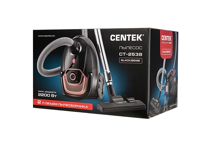 Купить Пылесос CENTEK CT-2538 Beige спрей мешок — Фото 6