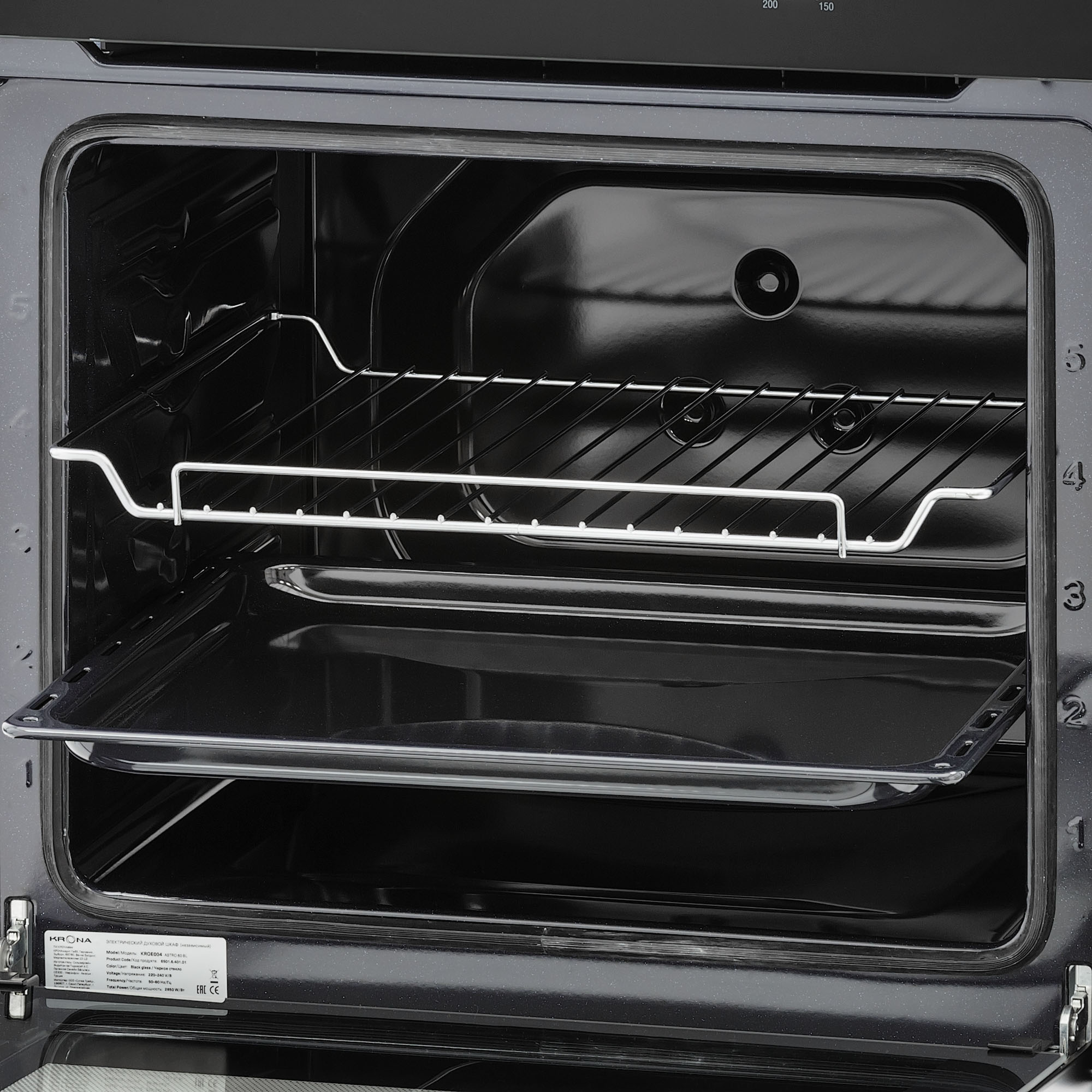 Купить Электрический духовой шкаф KRONA ASTRO 60 BL — Фото 2
