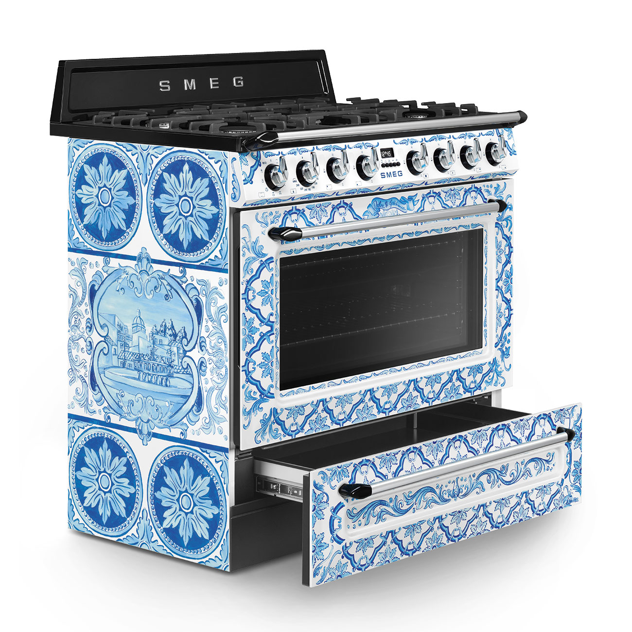 Купить Комбинированная плита Smeg TR90DGM9 — Фото 7