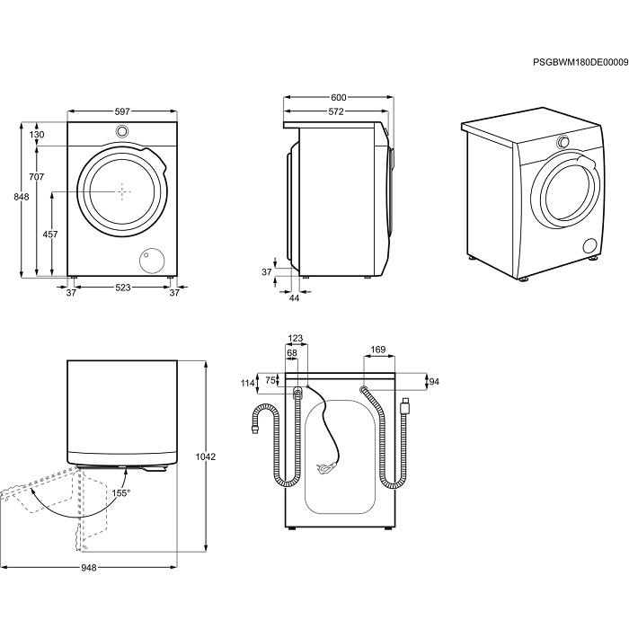 Купить Стиральная машина Electrolux EW7F3R48S PerfectCare — Фото 8