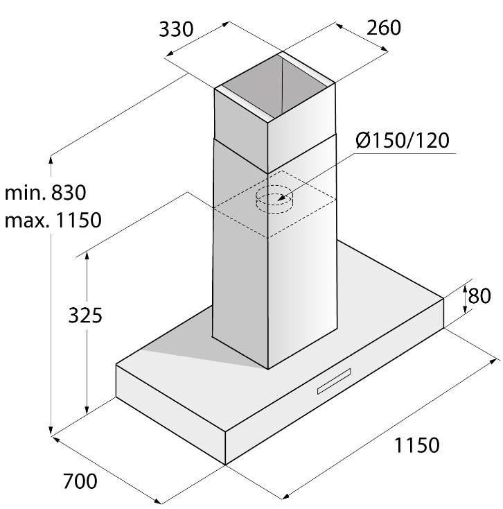 Купить Островная вытяжка ASKO CI41236S — Фото 3