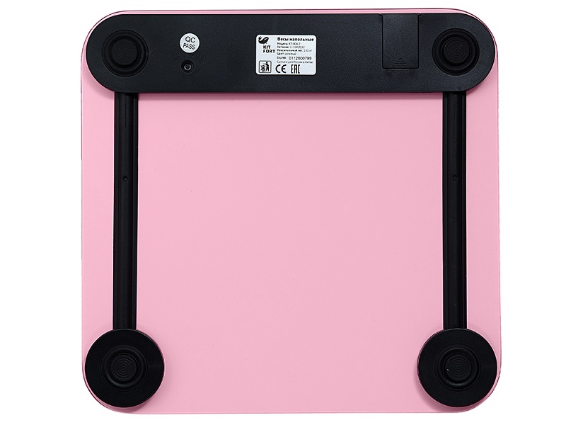 Купить Напольные весы Kitfort KT-804-2 розовый — Фото 3