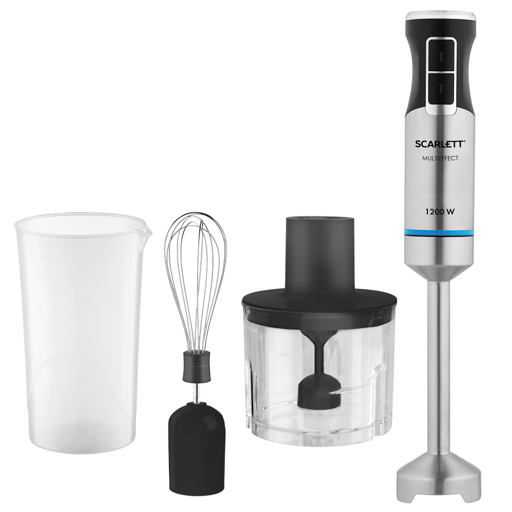 Блендер Scarlett SC-HB42F53 сталь																		 — описание, фото, цены в интернет-магазине PT Stores