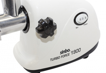 Купить Мясорубка Sinbo SHB 3160 1900Вт белый/черный — Фото 5