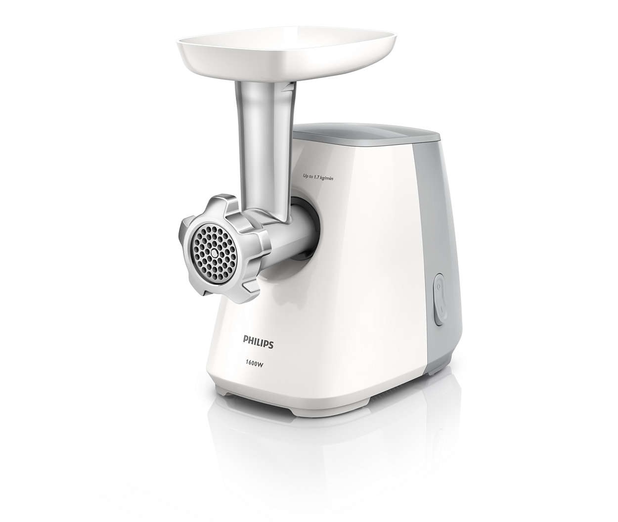 Мясорубка PHILIPS HR 2709/20																		 — описание, фото, цены в интернет-магазине PT Stores