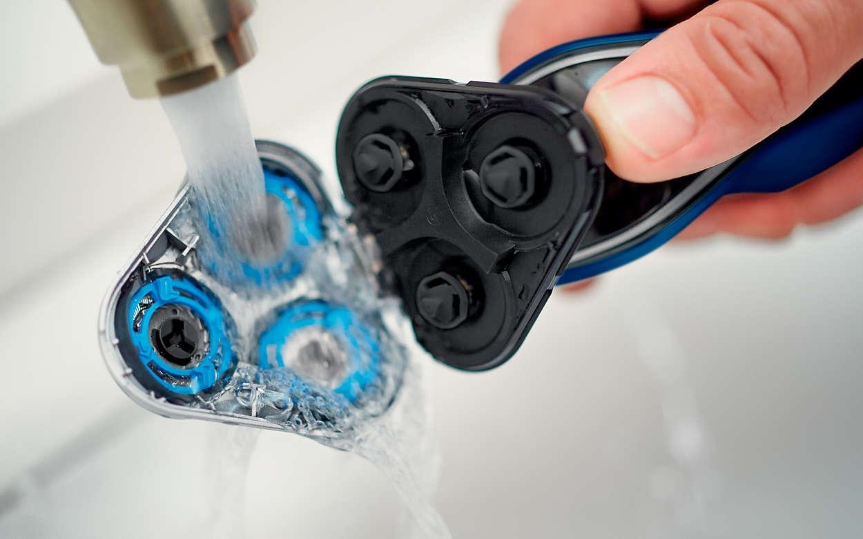 Купить Электробритва PHILIPS S5572/10 черно/синяя — Фото 3