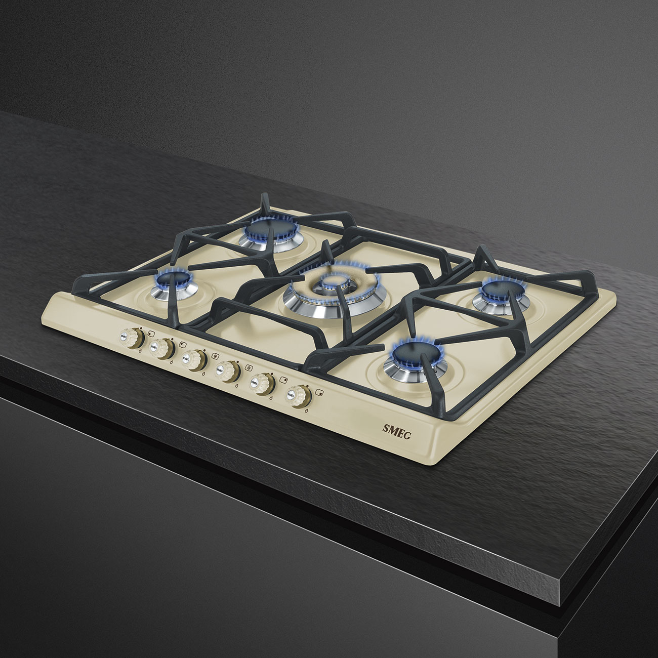 Купить Газовая варочная панель SMEG SR775PO — Фото 4