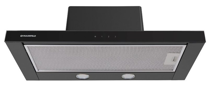 Купить Вытяжка встраиваемая MAUNFELD OUSE TOUCH 60 черный/ЧЕРНОЕ стекло — Фото 2