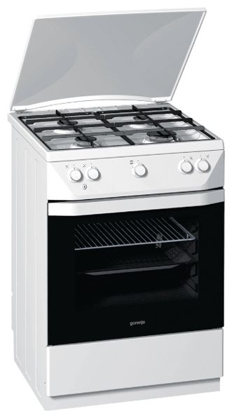 Газовая плита Gorenje G 61103 BW																		 — описание, фото, цены в интернет-магазине PT Stores