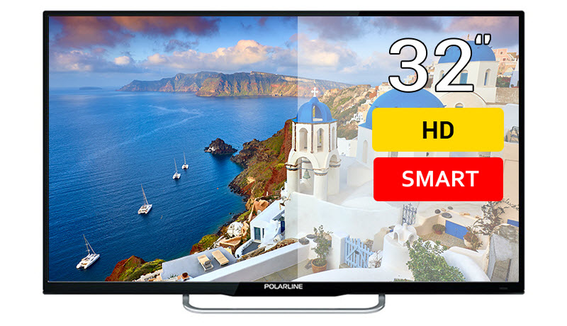 Телевизор POLARLINE 32PL14TC-SM																		 — описание, фото, цены в интернет-магазине PT Stores
