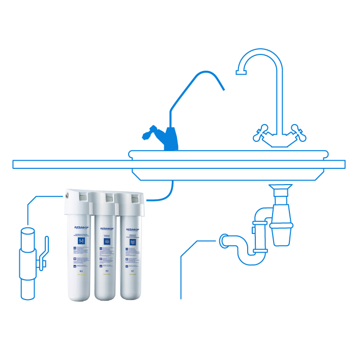 Купить Фильтр для воды АКВАФОР Фильтр Кристалл К3-К2-К7 — Фото 5