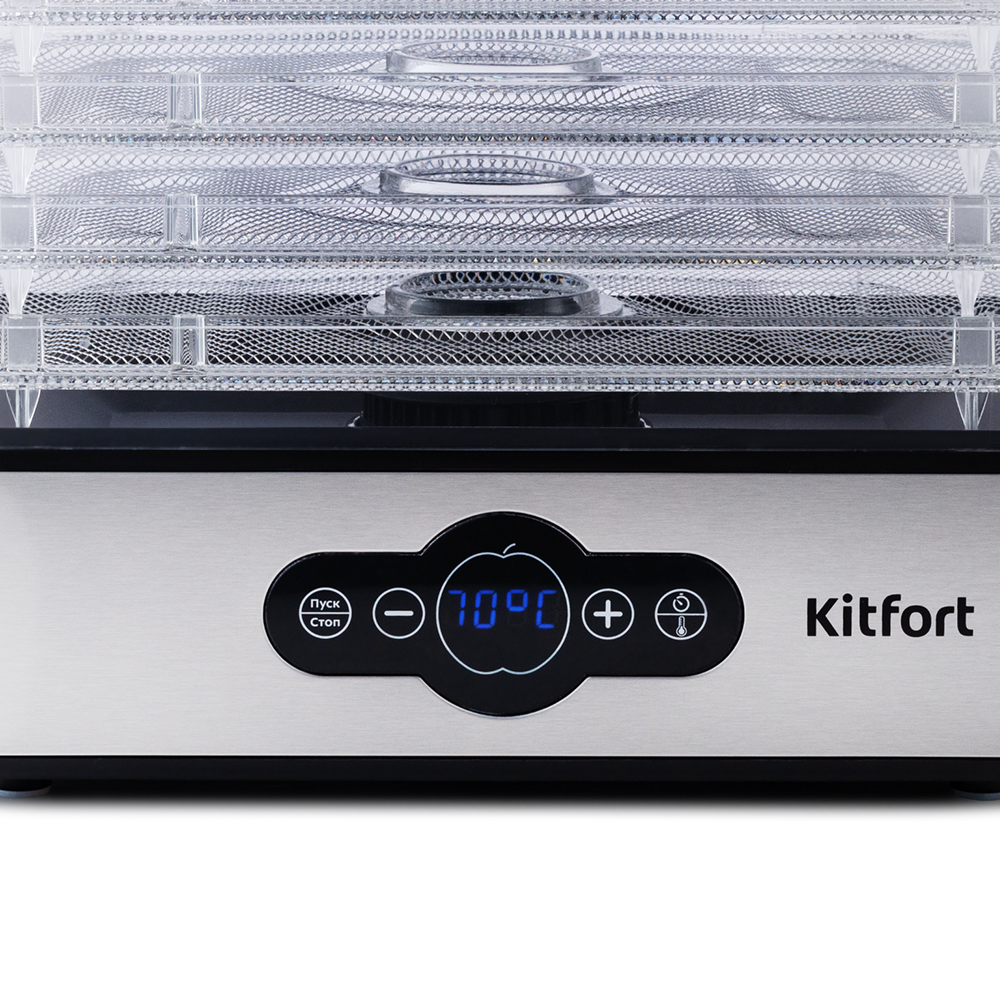 Купить Сушилка для овощей и фруктов Kitfort KT-1914 5 под — Фото 4