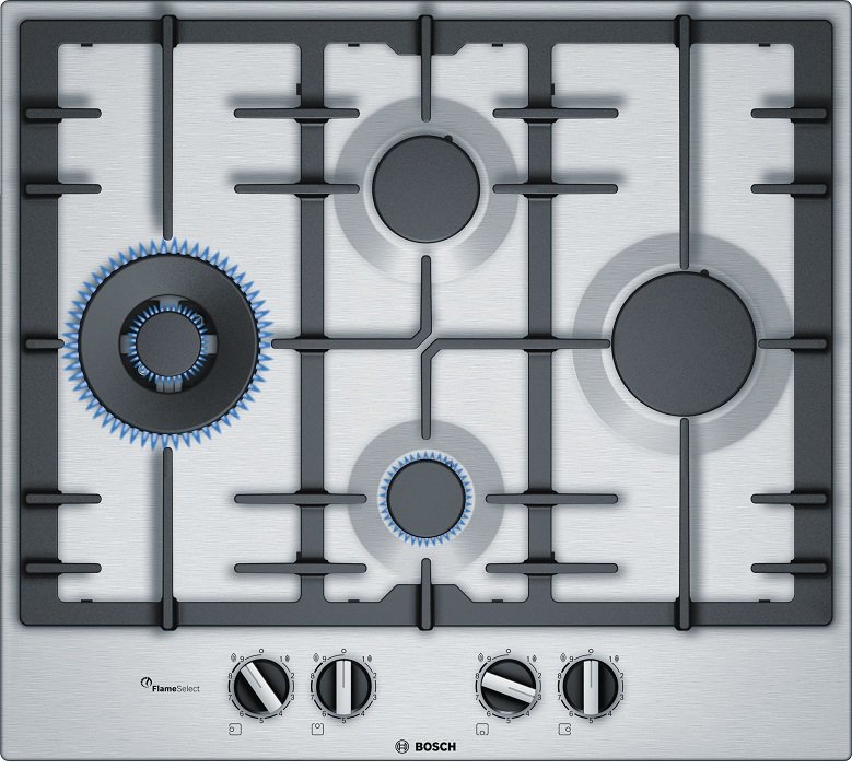 Газовая варочная панель BOSCH PCI 6A5B90																		 — описание, фото, цены в интернет-магазине PT Stores