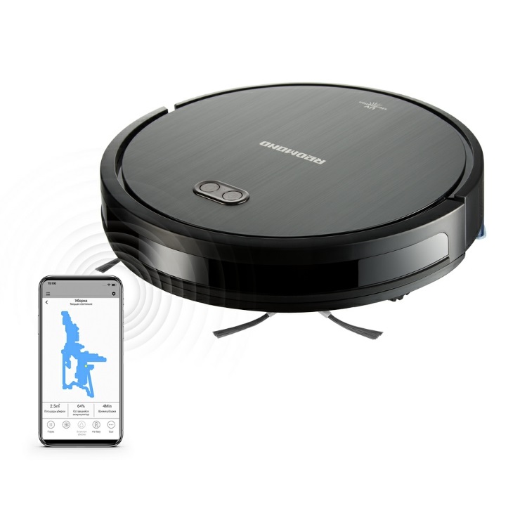Робот-пылесос Redmond RV-R650S																		 — описание, фото, цены в интернет-магазине PT Stores