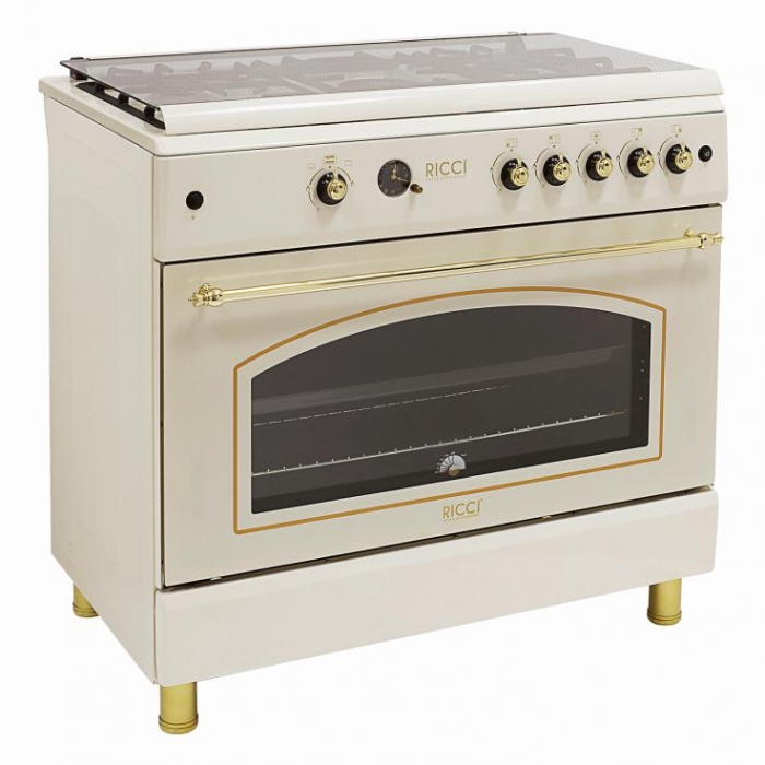 Газовая плита RICCI RGC 9030 BG																		 — описание, фото, цены в интернет-магазине PT Stores
