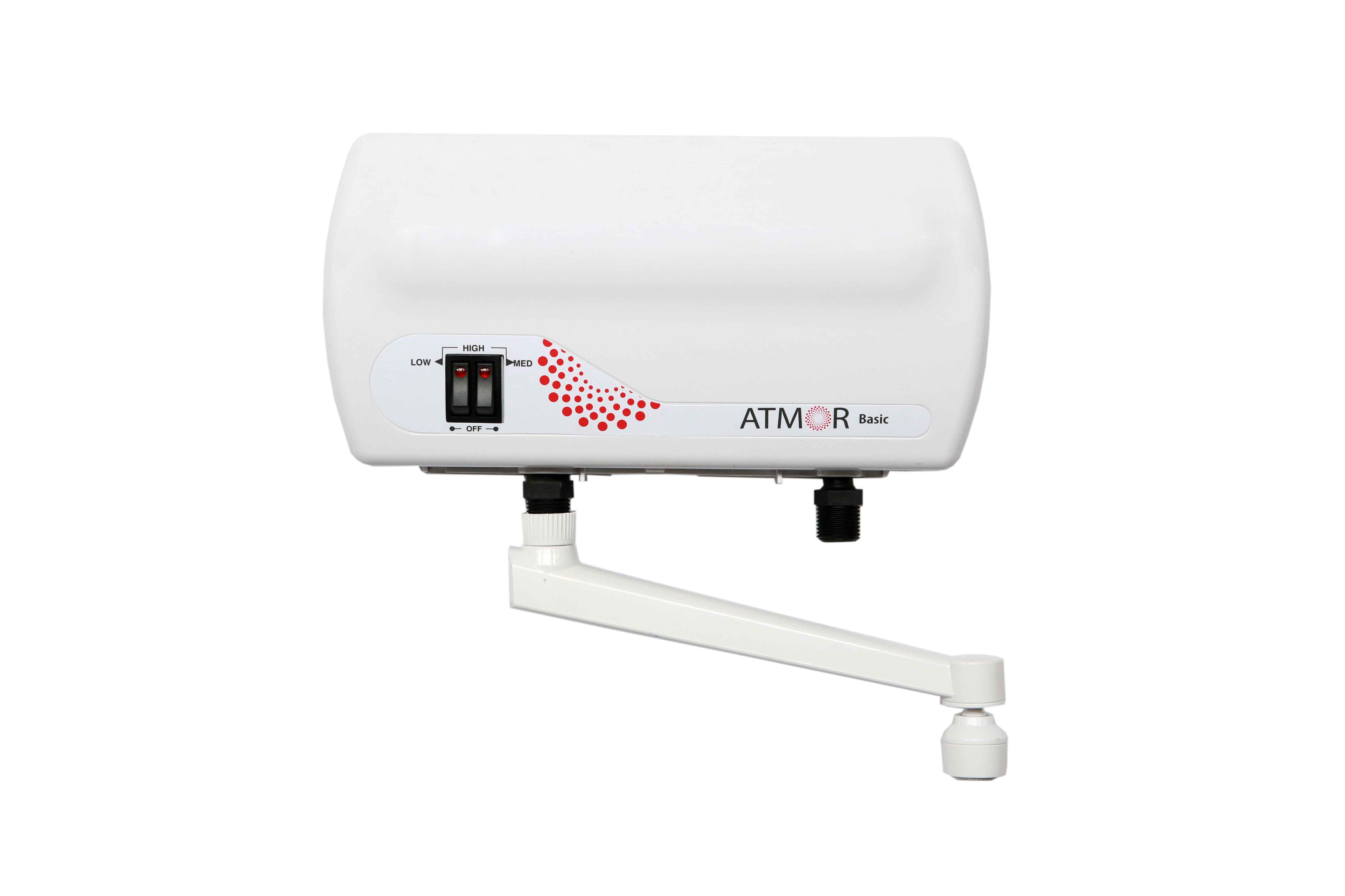 Водонагреватель проточный ATMOR BASIC 5кВт (кран)																		 — описание, фото, цены в интернет-магазине PT Stores