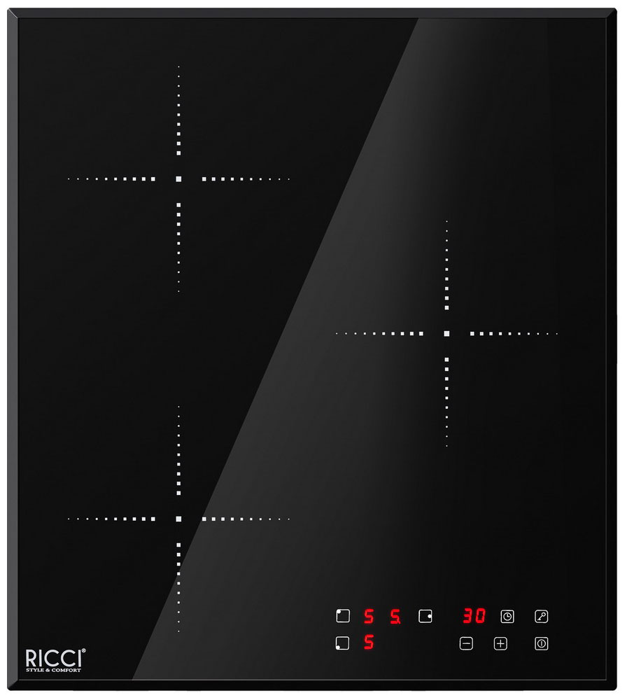 Индукционная варочная панель RICCI DCL-B35401B																		 — описание, фото, цены в интернет-магазине PT Stores