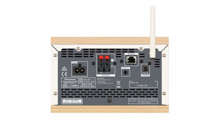 Купить Музыкальный центр PIONEER X-CM66D-W — Фото 4