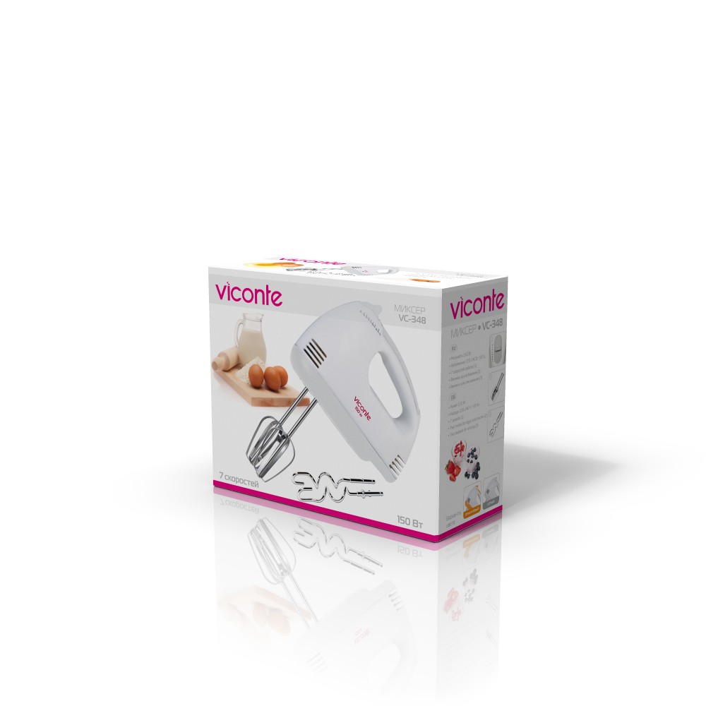 Купить Миксер Viconte VC 348 (сер) — Фото 2