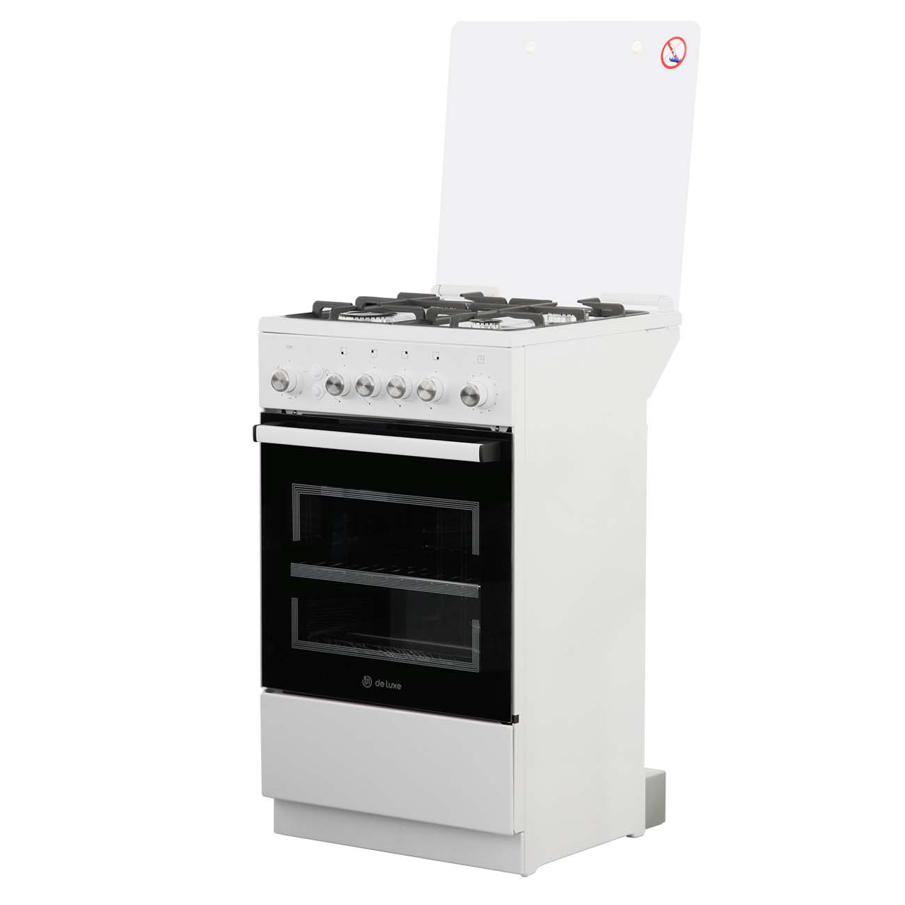 Газовая плита DeLuxe 5040.40 г кр чр 010																		 — описание, фото, цены в интернет-магазине PT Stores