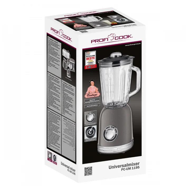 Купить Блендер Profi Cook PC-UM 1195 anthrazit — Фото 5