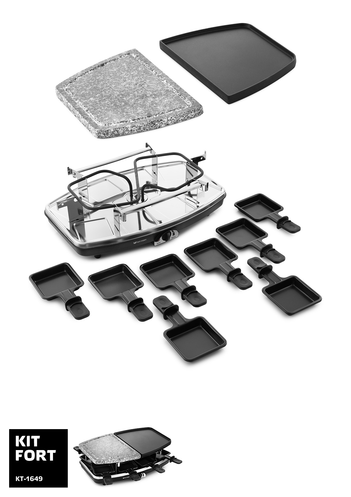 Купить Электрический гриль Kitfort KT-1649 — Фото 2