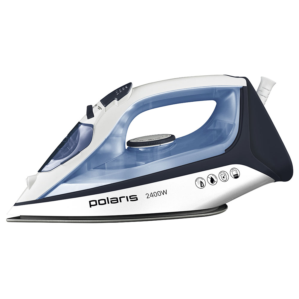 Купить Утюг POLARIS PIR2483K белый/синий — Фото 2