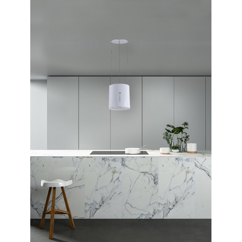 Купить Островная вытяжка MBS PETUNIA 135 ISLAND WHITE — Фото 5