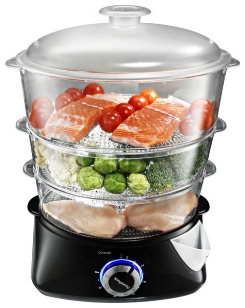 Пароварка Gorenje FS900SIMPLICITY B																		 — описание, фото, цены в интернет-магазине PT Stores