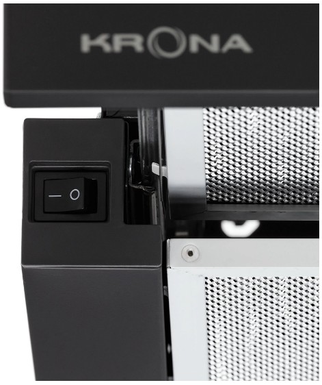 Купить Вытяжка встраиваемая KRONA KAMILLA T 600 BLACK — Фото 4
