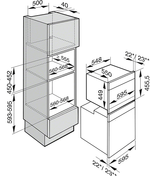 Купить Электрический духовой шкаф MIELE DGC6805 OBSW — Фото 4
