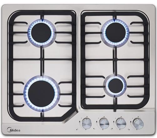 Газовая варочная панель Midea MG687X																		 — описание, фото, цены в интернет-магазине PT Stores
