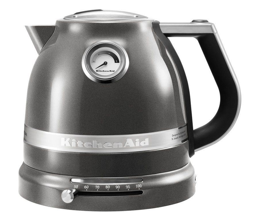 Чайник KitchenAid 5KEK1522EMS серебряный медальон																		 — описание, фото, цены в интернет-магазине PT Stores