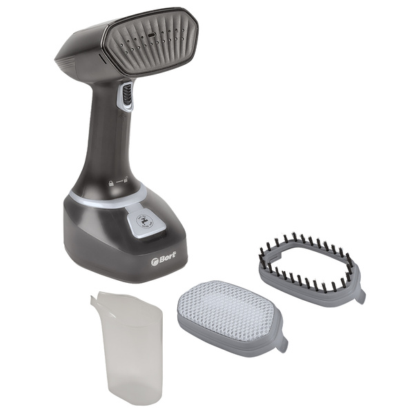 Купить Отпариватели и пароочистители BORT Compact черн/сер — Фото 9