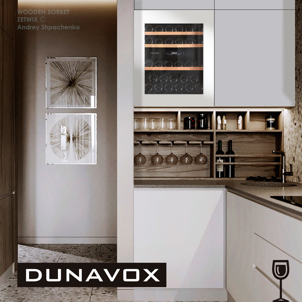 Купить Встраиваемый винный шкаф DUNAVOX DAV-32.81DW.TO — Фото 2