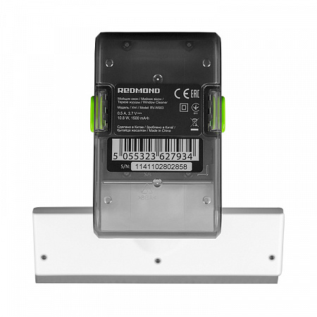 Купить Отпариватели и пароочистители Redmond RV-W003 белый/зеленый — Фото 6