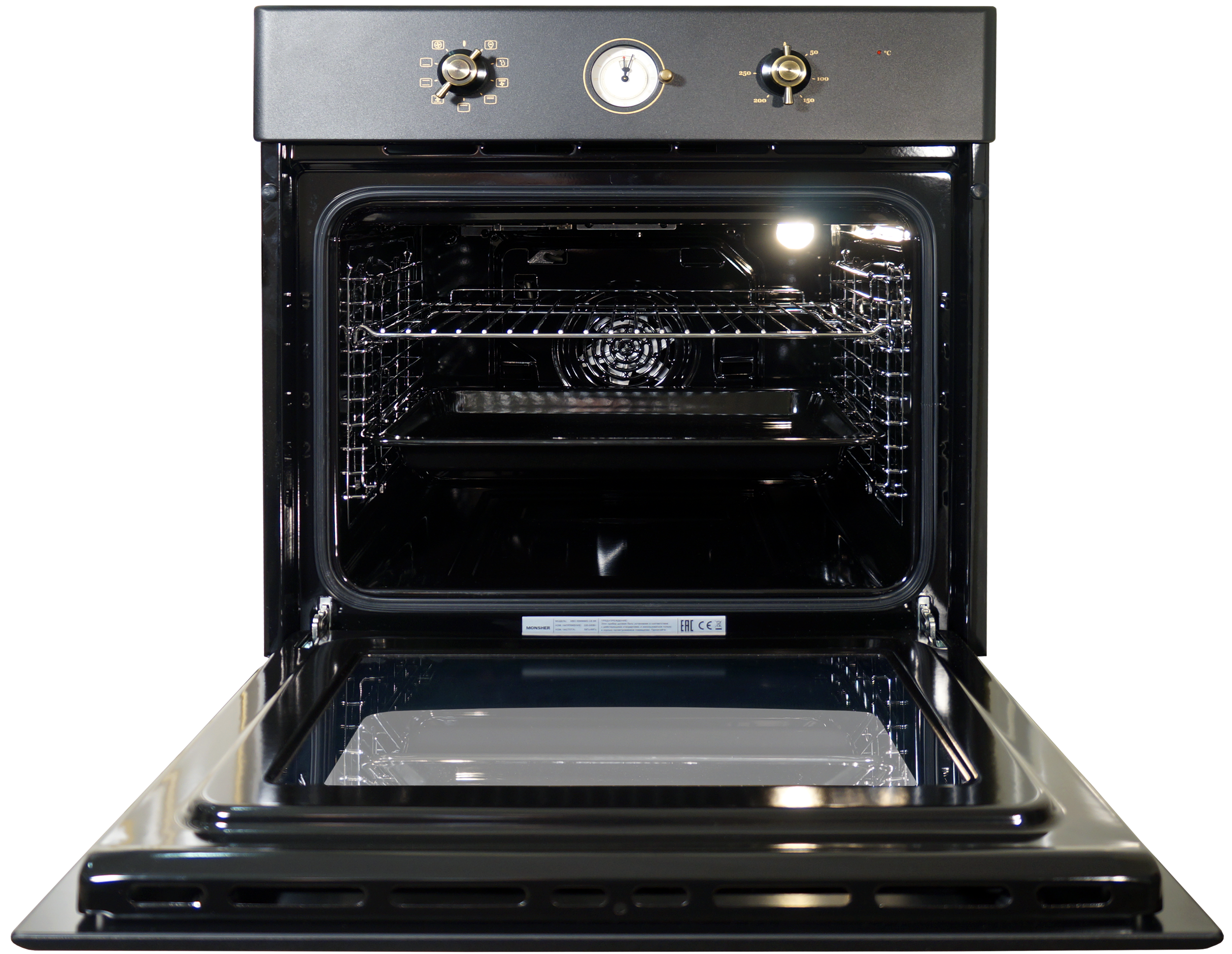 Купить Электрический духовой шкаф Monsher MBO 65M90M3 CB BK — Фото 2