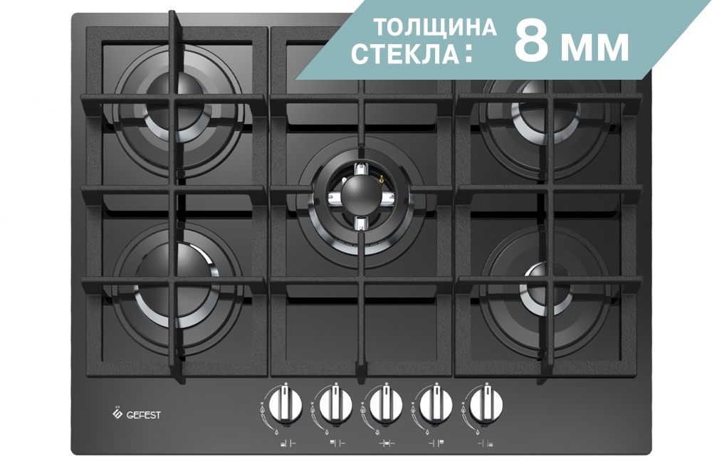 Газовая варочная панель GEFEST ПВГ 2342																		 — описание, фото, цены в интернет-магазине PT Stores